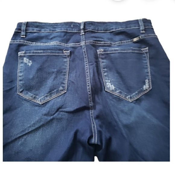 KanCan Women's XL Blue flare jeans - Picture 3 of 6